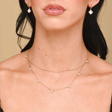 Lotus Station Chain Necklace