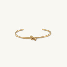 Love Knot Open Cuff Bangle Bracelet