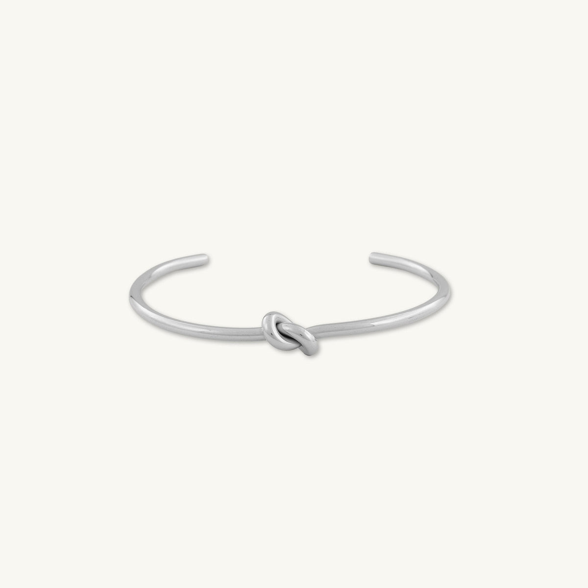 Love Knot Open Cuff Bangle Bracelet