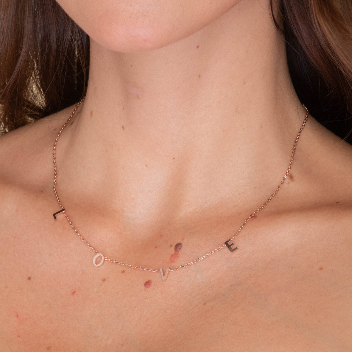 LOVE Letter Chain Necklace