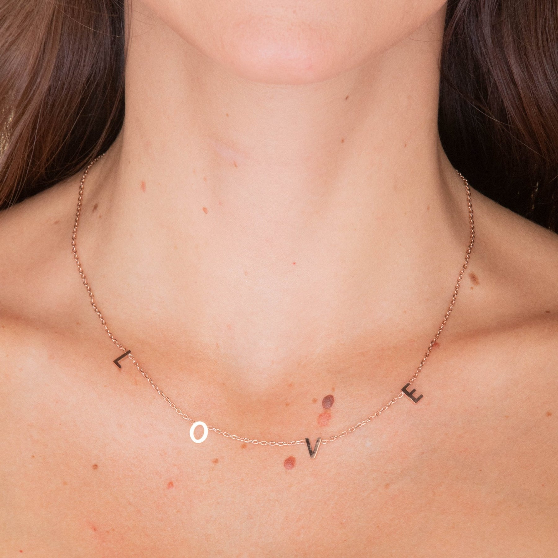 LOVE Letter Chain Necklace