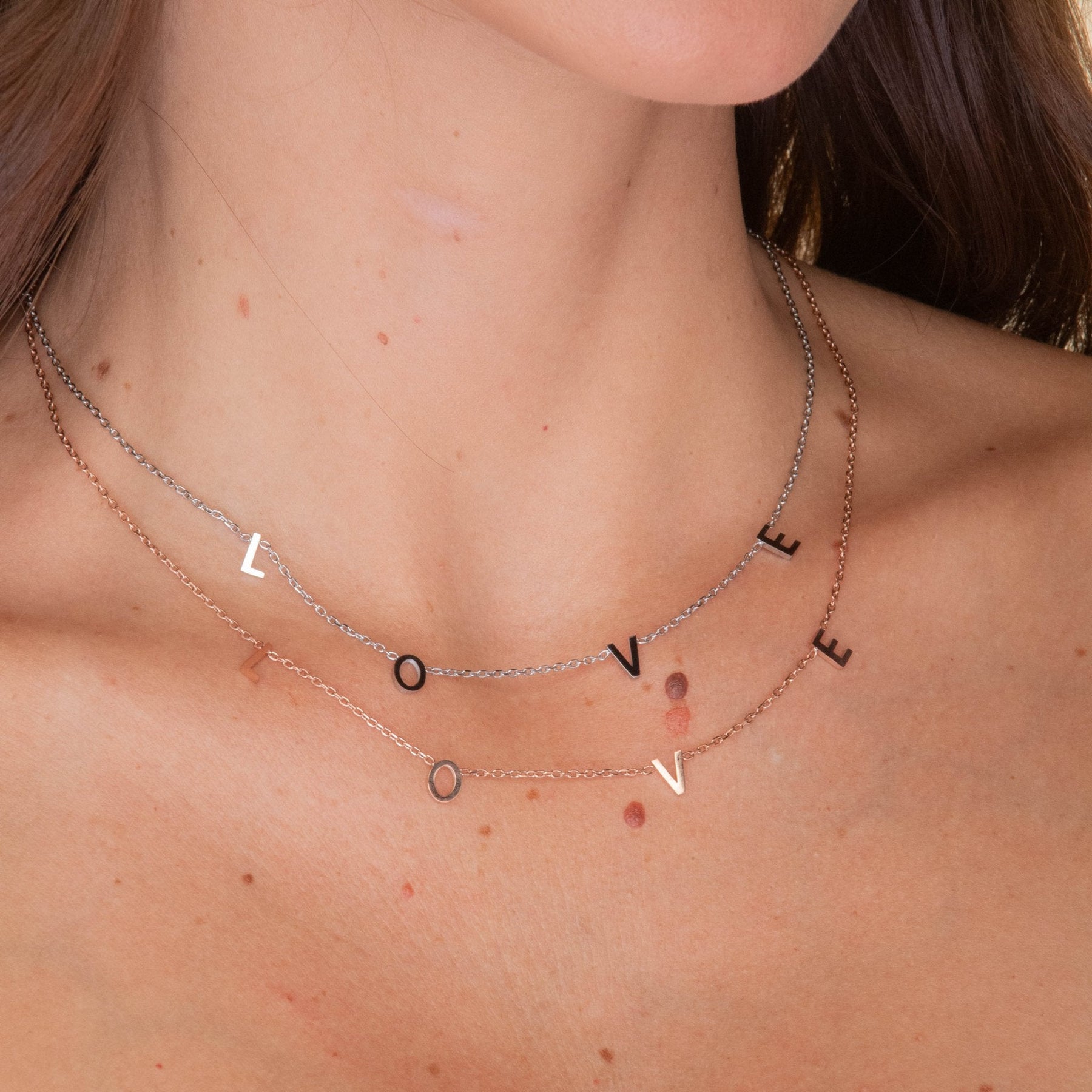 LOVE Letter Chain Necklace