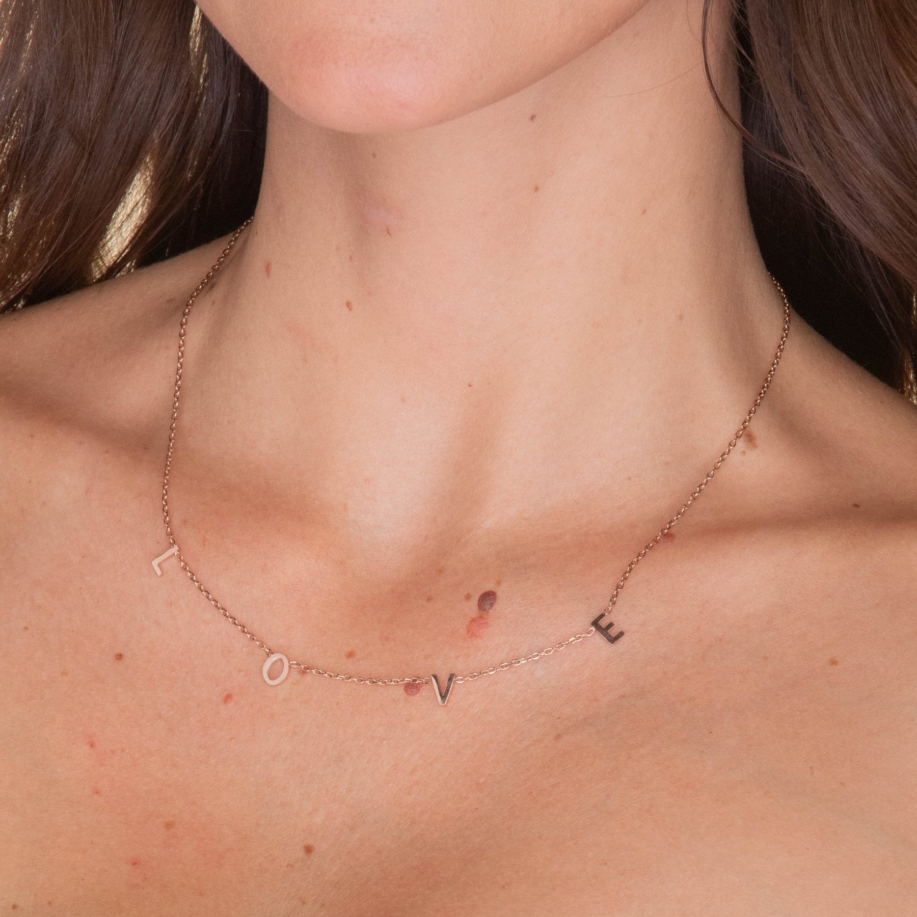 LOVE Letter Chain Necklace
