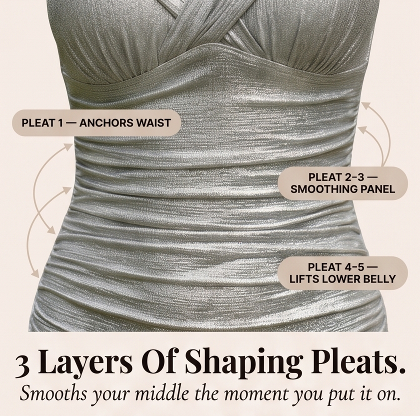 Lunavia – Shimmer Tummy-Control Swimsuit