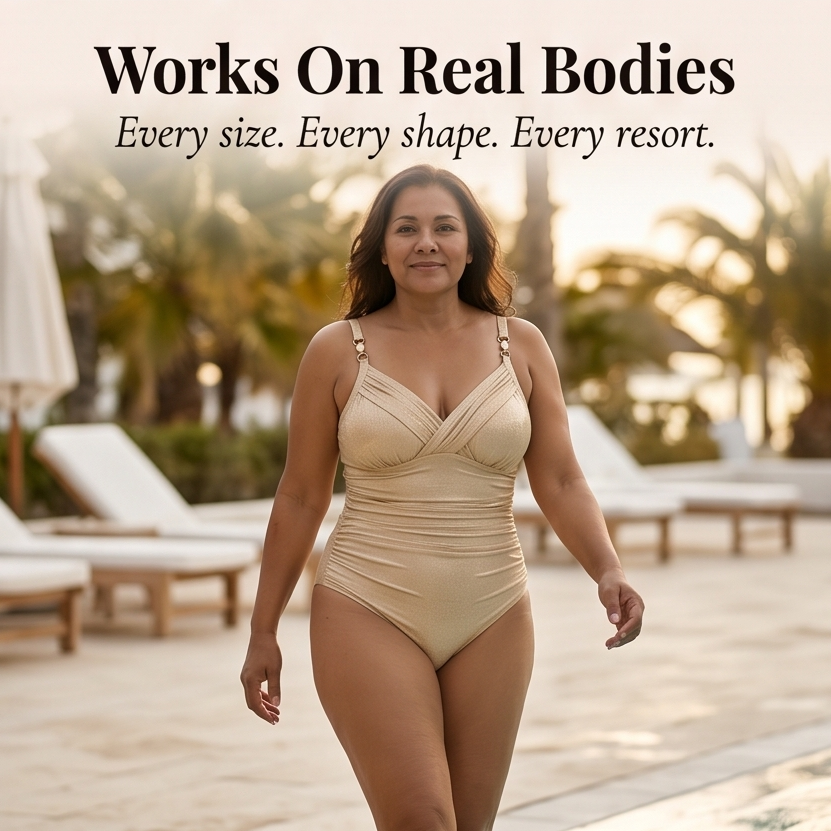 Lunavia – Shimmer Tummy-Control Swimsuit