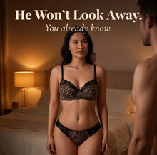 Luxette – Leopard Lace Push-Up Bra and Briefs Set