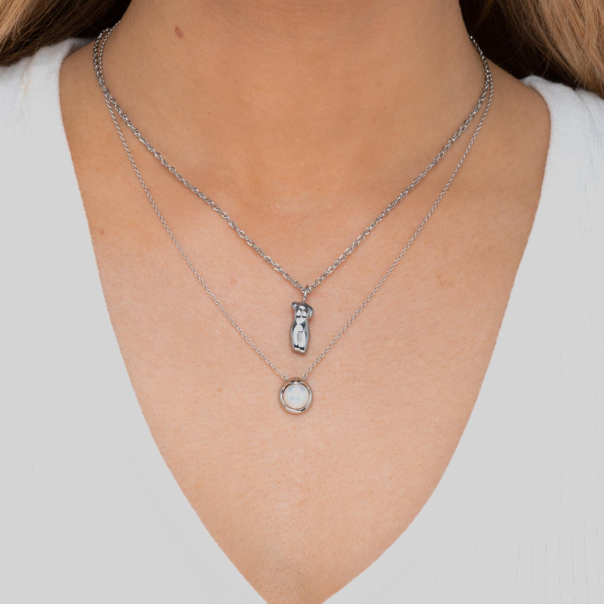 Mabe Pearl Chain Necklace