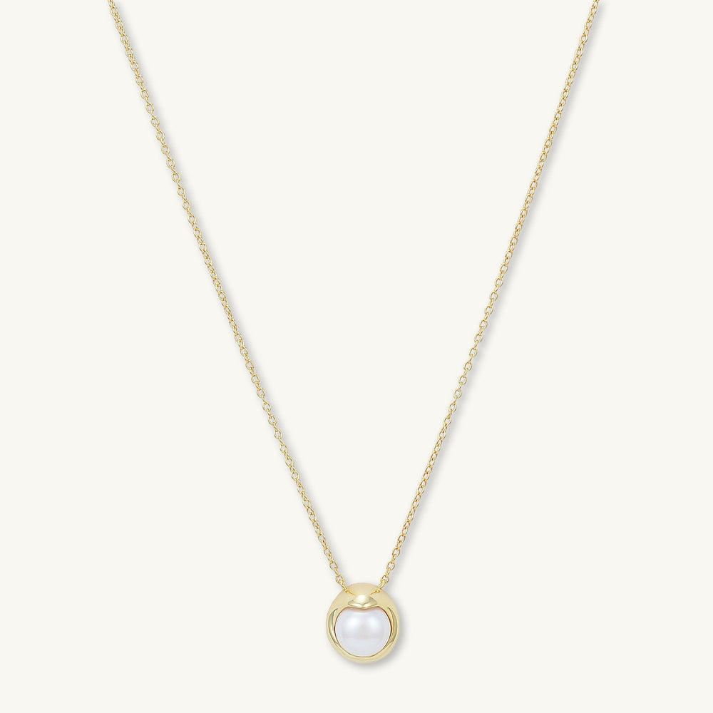 Mabe Pearl Chain Necklace