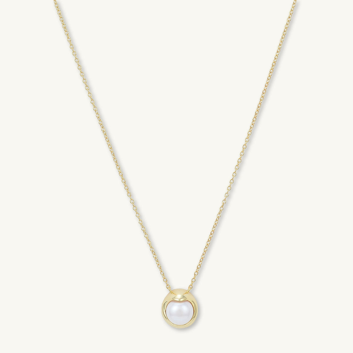 Mabe Pearl Chain Necklace