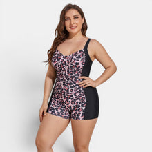 Women's Plus Size Printed Swimsuit