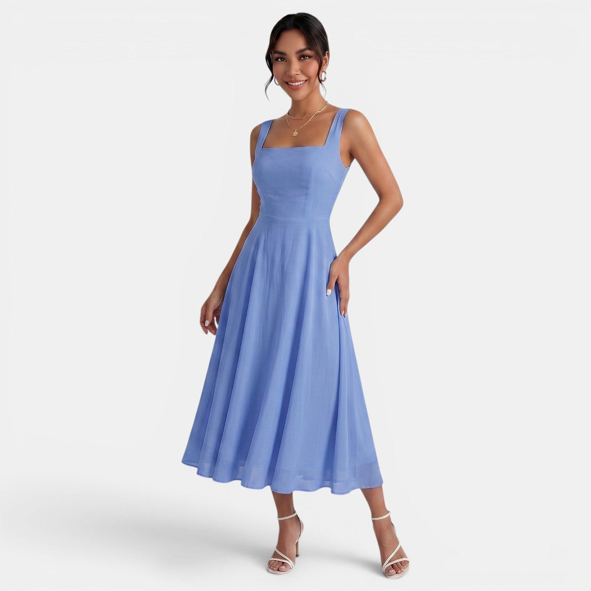 Women's Elegant Summer Midi Dress