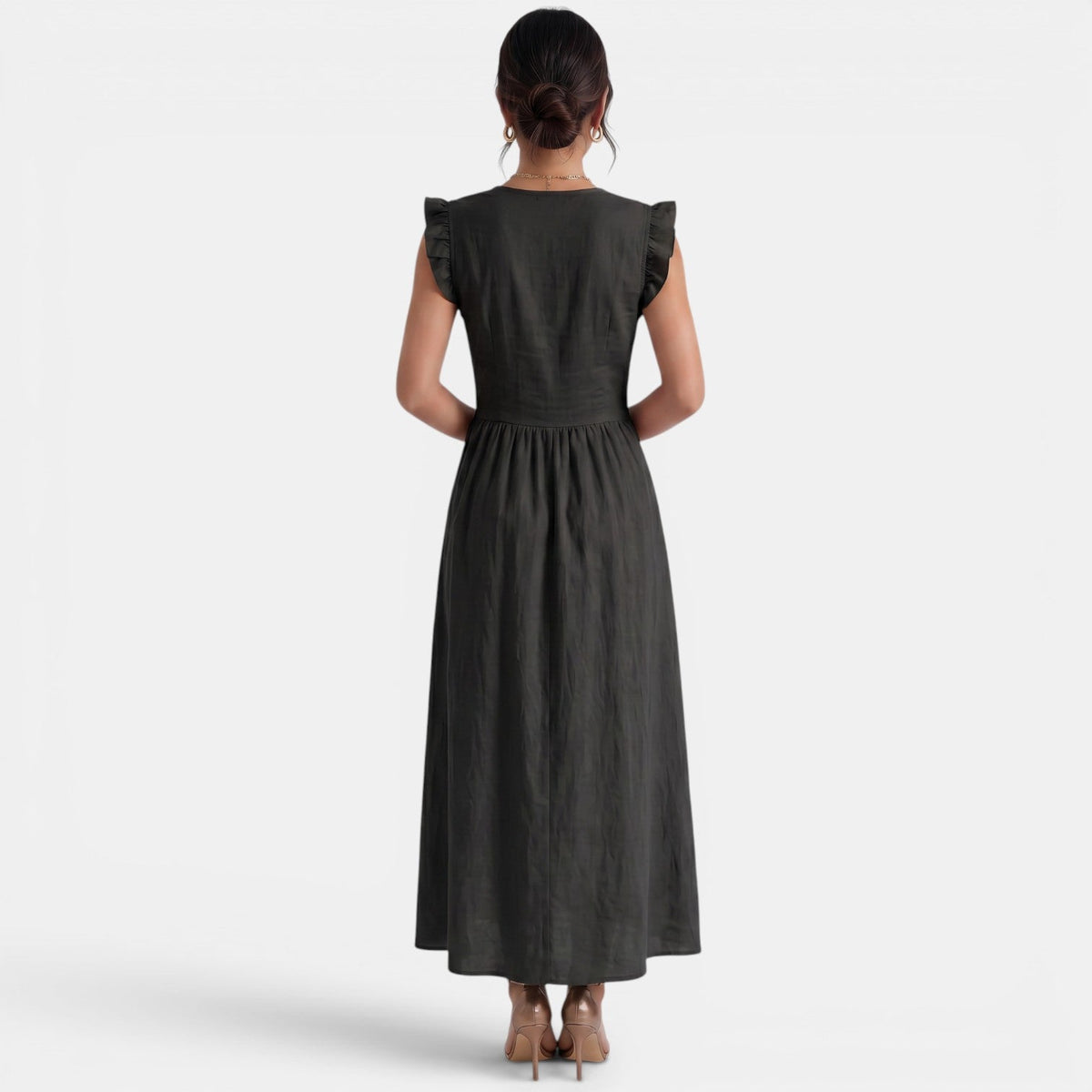 Women's Summer Long Ruffle Dress