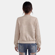Women's Mid-Season Jacket with Zipper and Pockets