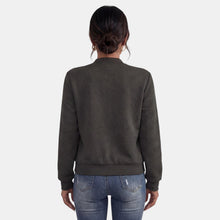 Women's Mid-Season Jacket with Zipper and Pockets