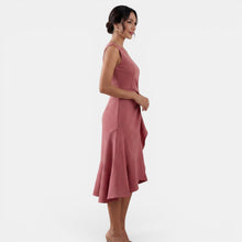 Women's Elegant Fitted Midi Dress