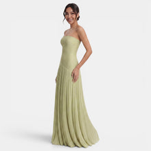 Women's Elegant Summer Pleated Maxi Dress