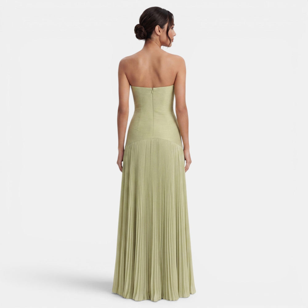 Women's Elegant Summer Pleated Maxi Dress