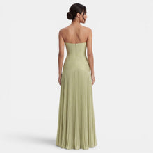 Women's Elegant Summer Pleated Maxi Dress