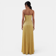 Women's Elegant Summer Pleated Maxi Dress