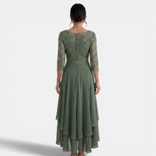 Women's Chiffon and Lace Party Dress