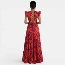 Women's Elegant Long Red Dress