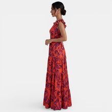 Women's Elegant Long Red Dress