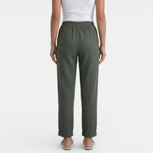 Women's High-Waisted Linen Pants