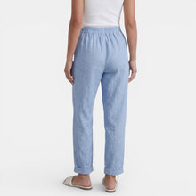 Women's High-Waisted Linen Pants
