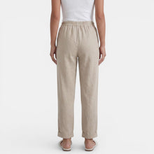 Women's High-Waisted Linen Pants