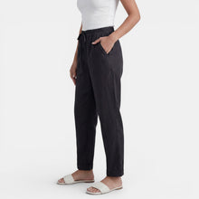 Women's High-Waisted Linen Pants