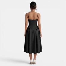 Women's Elegant Corset Midi Dress