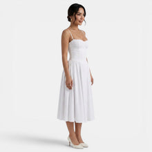 Women's Elegant Corset Midi Dress