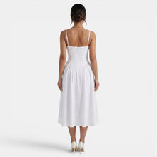 Women's Elegant Corset Midi Dress