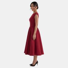 Women's Open-Back Midi Dress
