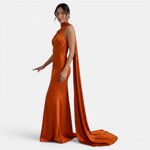 Women's Elegant Halter Maxi Dress