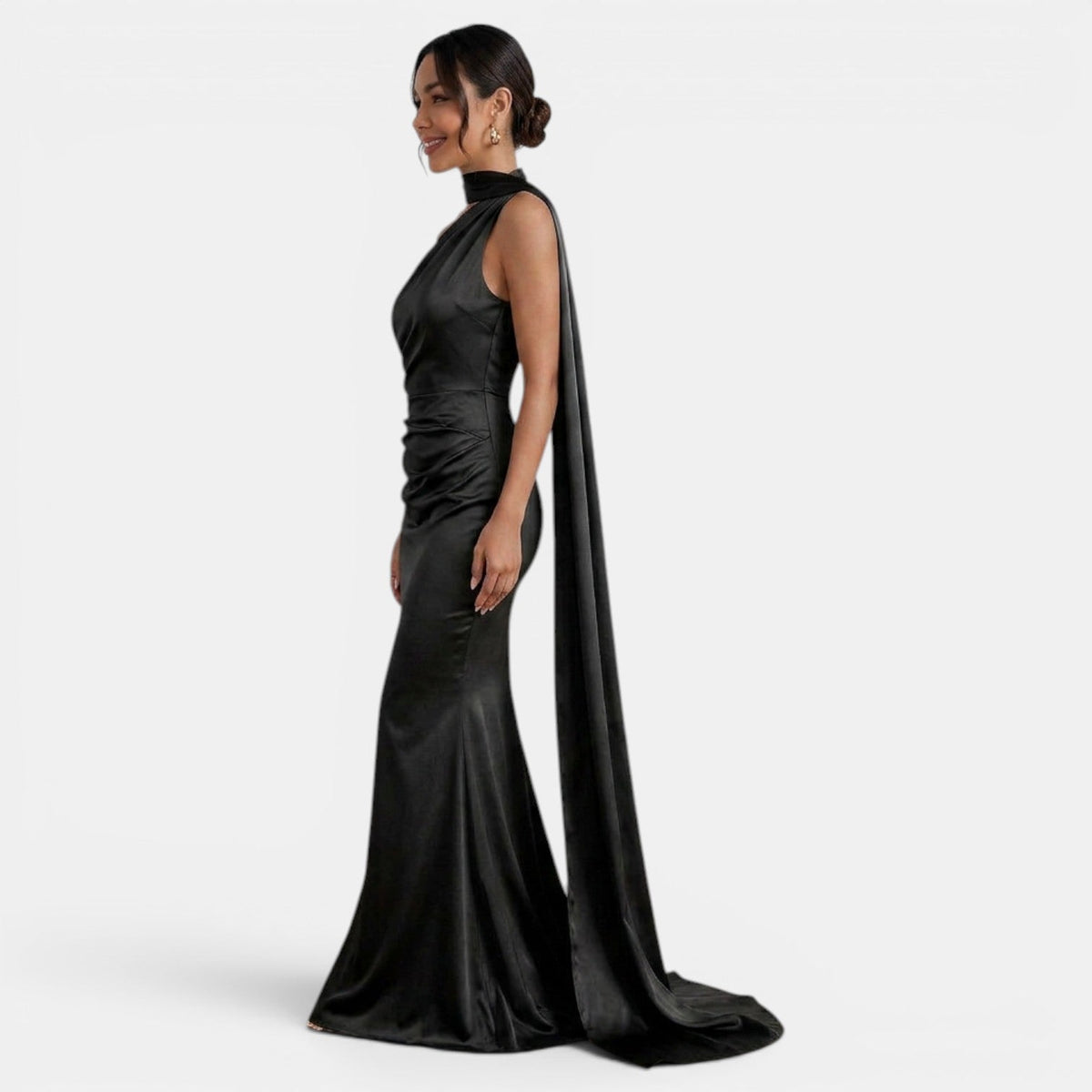 Women's Elegant Halter Maxi Dress