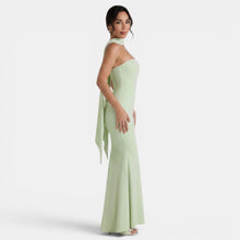 Women's Halter Neck Long Party Dress