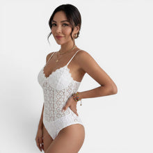 Women's Embroidered Knit Swimsuit