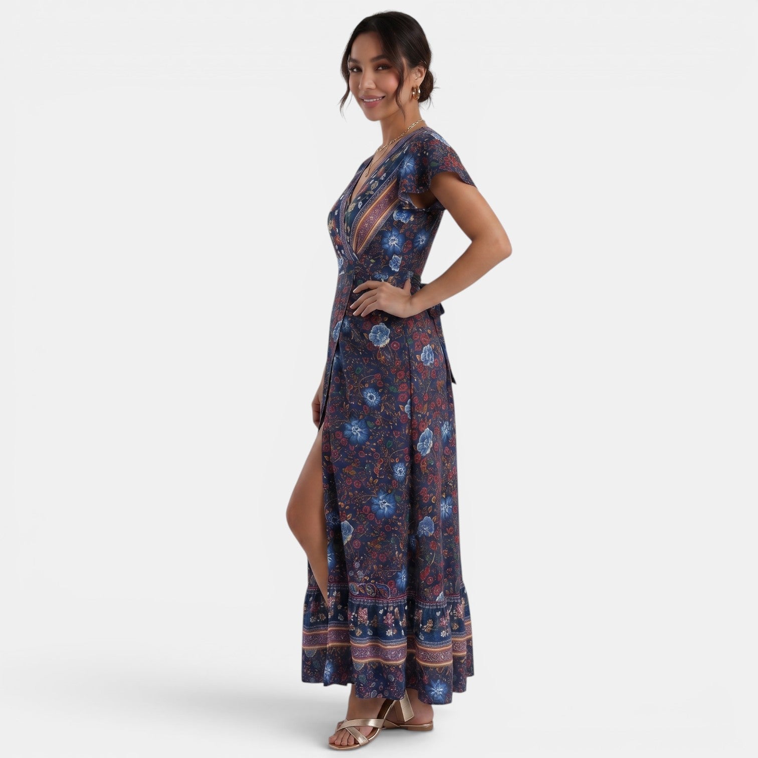 Women's Floral Maxi Dress