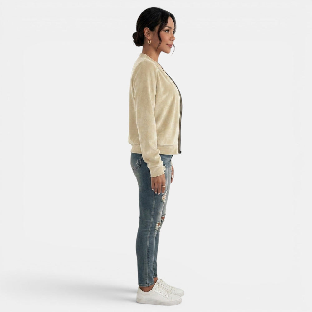 Women's Mid-Season Jacket with Zipper