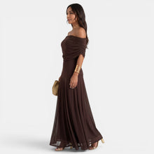 Women's One-Shoulder Maxi Dress