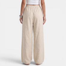 Women's Wide Leg Linen Cotton Summer Pants