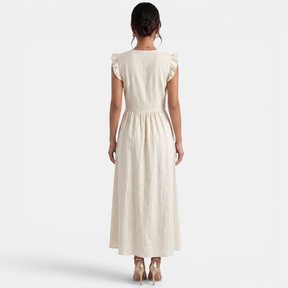 Women's Summer Long Ruffle Dress