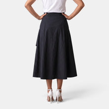 Women's High-Waisted Midi Skirt
