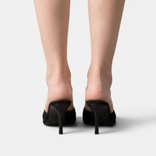 Women's Suede-Effect Heeled Sandals