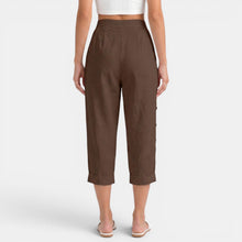 Women's Linen Capri Pants