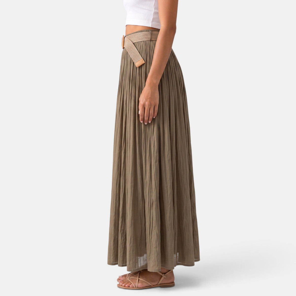 Women's Maxi Skirt Elastic Waist