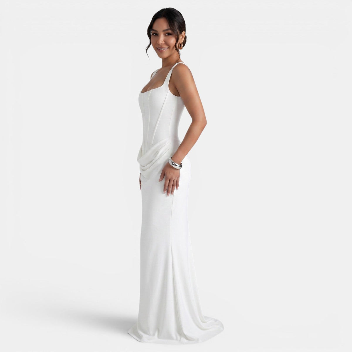 Women's Elegant Corset Maxi Dress