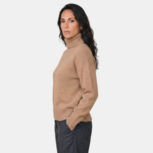 Premium Women's Turtleneck Jumper – Elegant 100% Cashmere