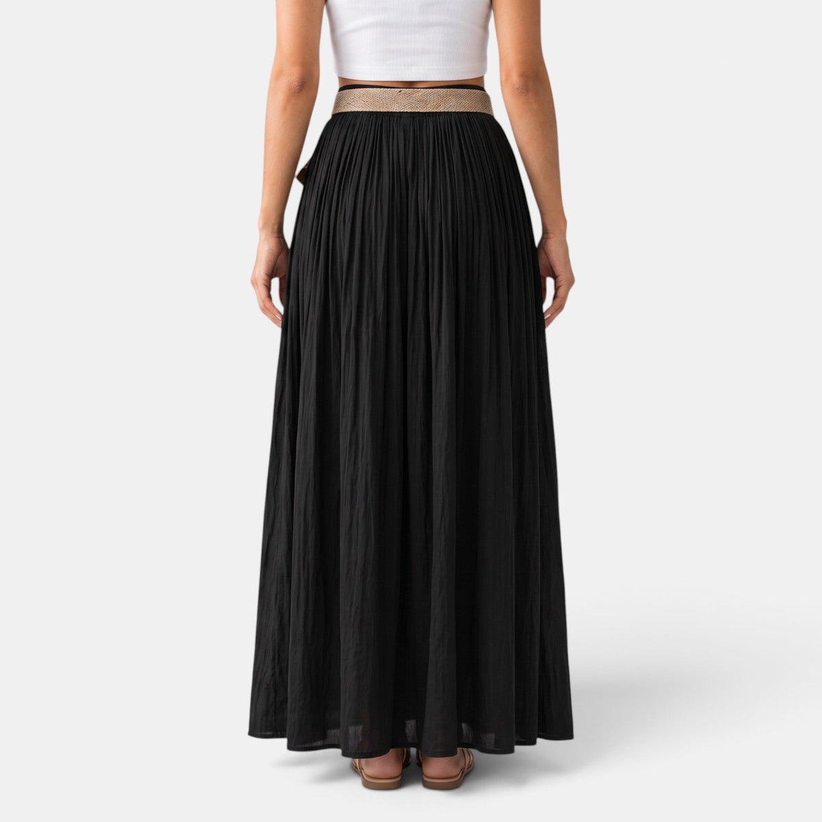 Women's Maxi Skirt Elastic Waist